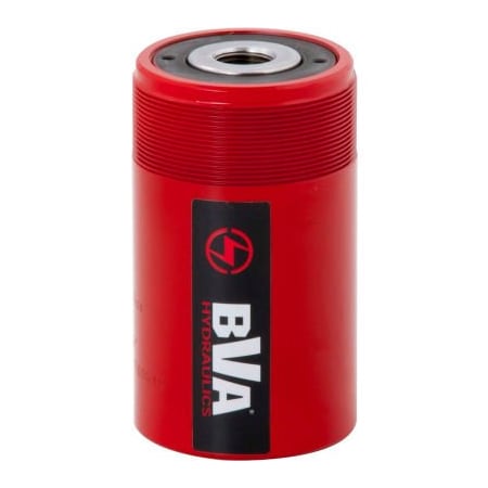 Bva Hydraulics BVA Hydraulics Single Acting Hollow Hole Hydraulic Cylinder HC1202T, 12 Ton, 1.6" Stroke HC1202T